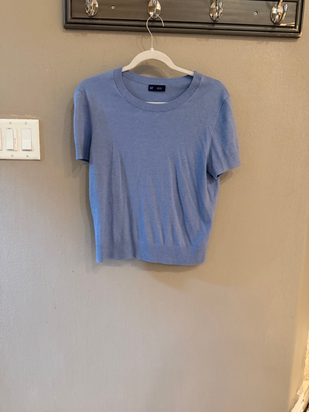 GAP Periwinkle Short-Sleeve Crewneck Tee